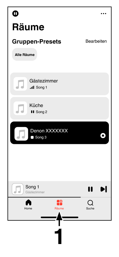 App Select Room De XXXXXXX